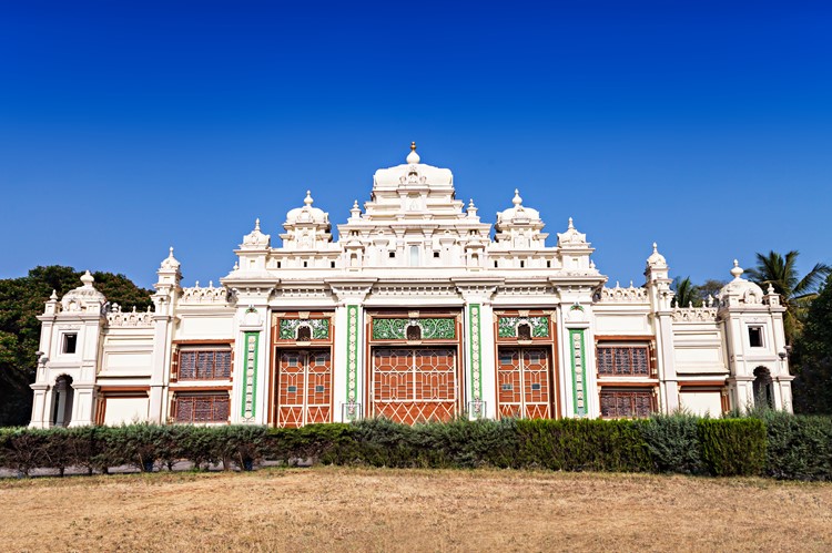 Mysore, Jagan Mohan Paleis, Karnataka, India